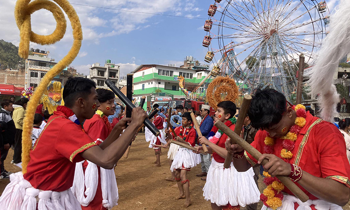 तीन सय वर्ष पुरानो हनुमान नाच संरक्षण गर्दै बागलुङ नगरपालिका