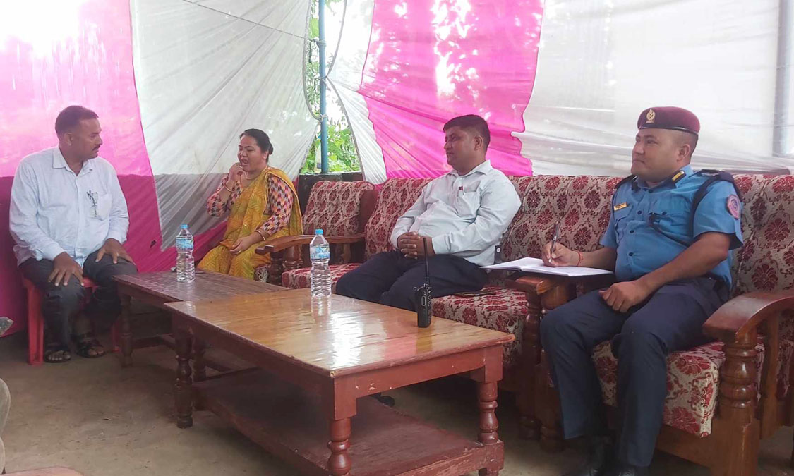 खजुरामा शान्ति सुरक्षा कायम गराउन राजनीतिक दलहरुले प्रहरीलाई साथ दिने Image