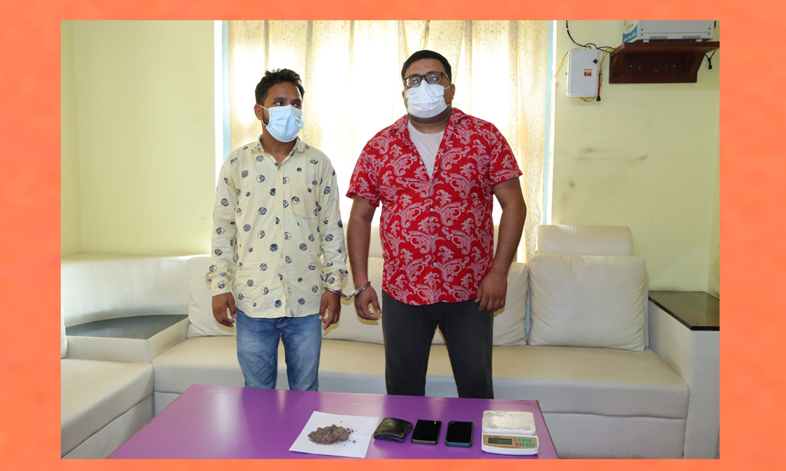 राँझाबाट प्रहरीले ब्राउन सुगर सहित २ जनालाई समात्यो Image