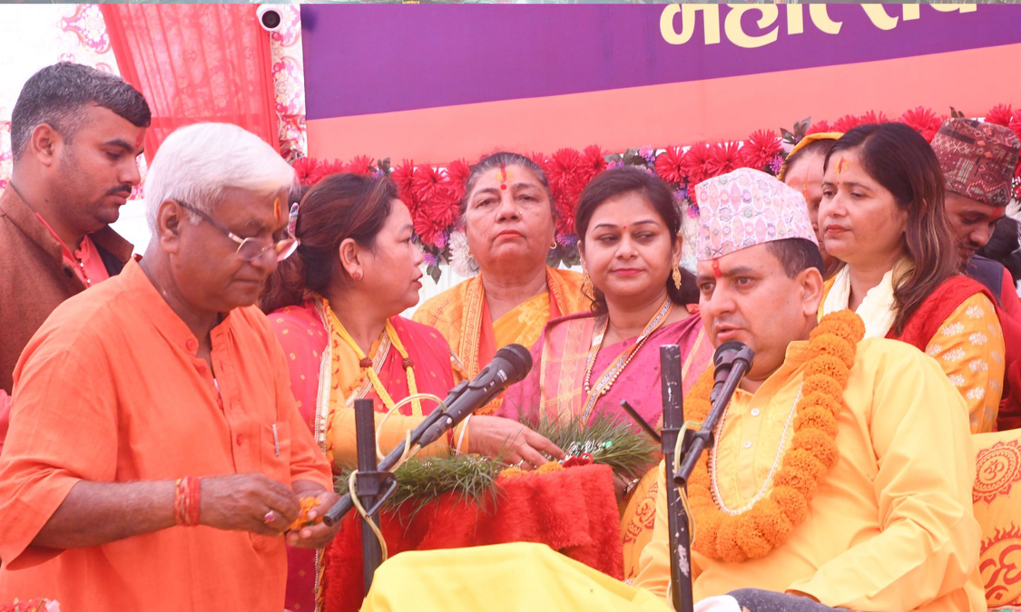 बैकुण्ठधाम आध्यात्मिक महोत्सव सम्पन्न, ३ करोड बढी संकलन Image