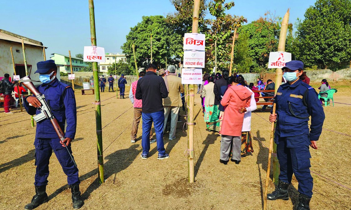 बर्दियासहित लुम्बिनीमा पाँच पदका लागि मतदान Image