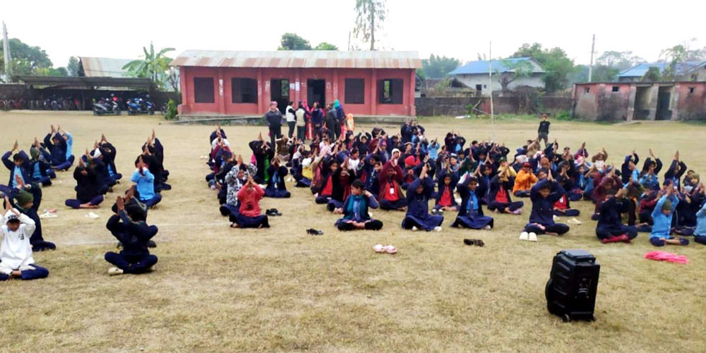 आठ सय विद्यार्थीलाई आयुर्वेद तथा योग शिक्षा प्रदान Image