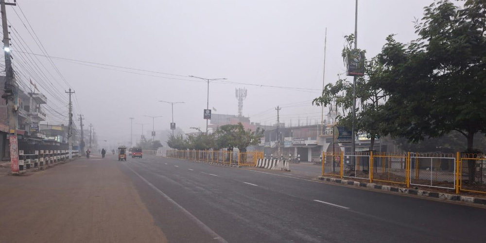 बाँकेमा शितलहर र चिसो बढेपछि जनजीवन प्रभावित Image