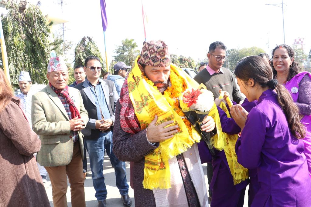 दुई दिने योग तथा ध्यान शिविरका लागी योगी विकाशानन्द कोहलपुरमा Image