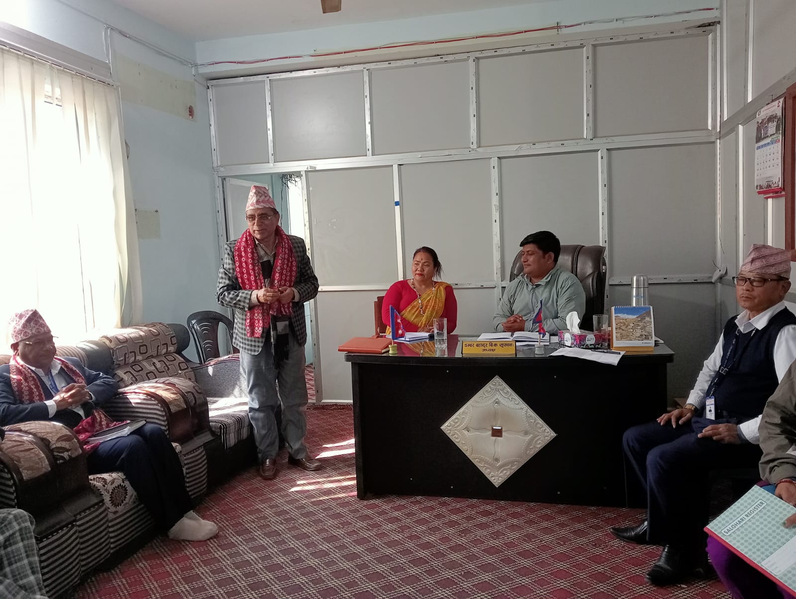 भूमी आयोगलाई श्रोत र साधनको कमी हुन दिदैनौँ : अध्यक्ष तुफान Image