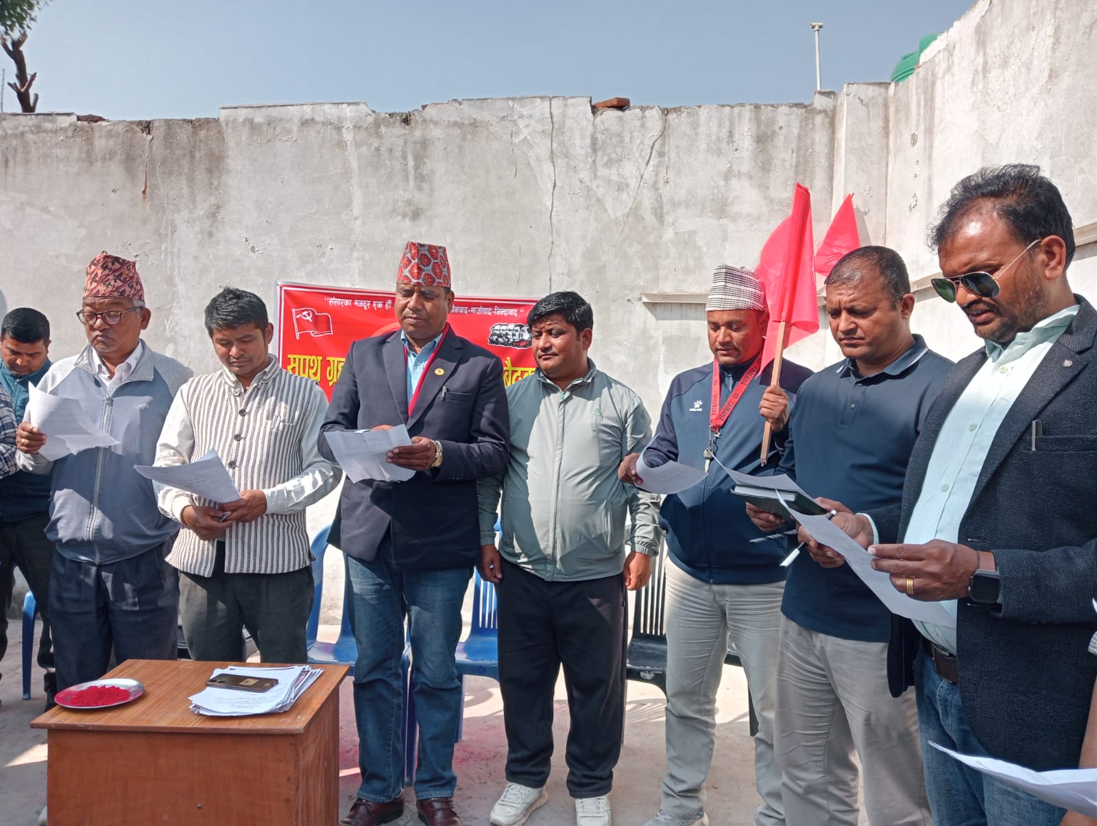 माओवादीलाई जनताको सेवा गर्ने पार्टीको रुपमा बिकास गर्नुपर्छ : अध्यक्ष पाण्डे Image