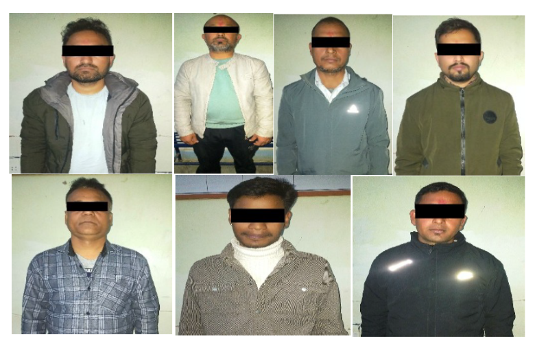 बाँसगढीबाट नगदसहित सात जुवाडे पक्राउ Image