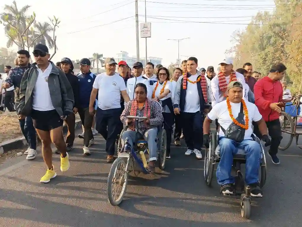 नेपालगञ्जमा गरियो स्वास्थ्यका लागि वाकाथन Image