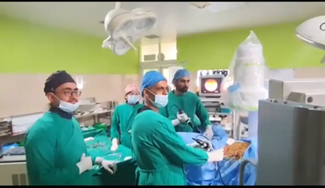 मेडिकल कलेजमा पहिलो पटक एन्डोस्कोपिक कम्बाइन्ड इन्ट्रारेनल सर्जरीबाट निकालियो मिर्गाैलाको पत्थरी Image