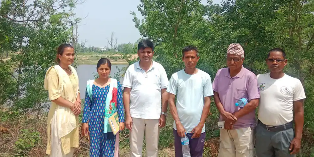 बैजनाथमा रहेको कन्हवा ताल विस्तार गरिने Image
