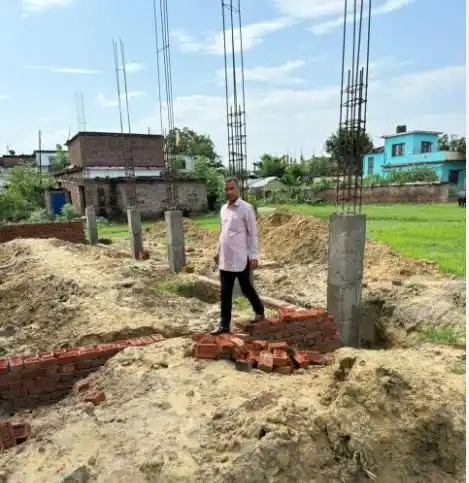 काँग्रेसको वडा कार्यालय निर्माण कार्य तिव्र