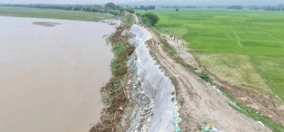 राप्ती नदीको धार परिवर्तन, १२ बढी गाउँ सुरक्षित
