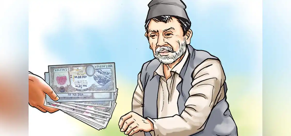दशैँका लागि सामाजिक सुरक्षाभत्ता पाएपछि ज्येष्ठ नागरिक खुसी Image