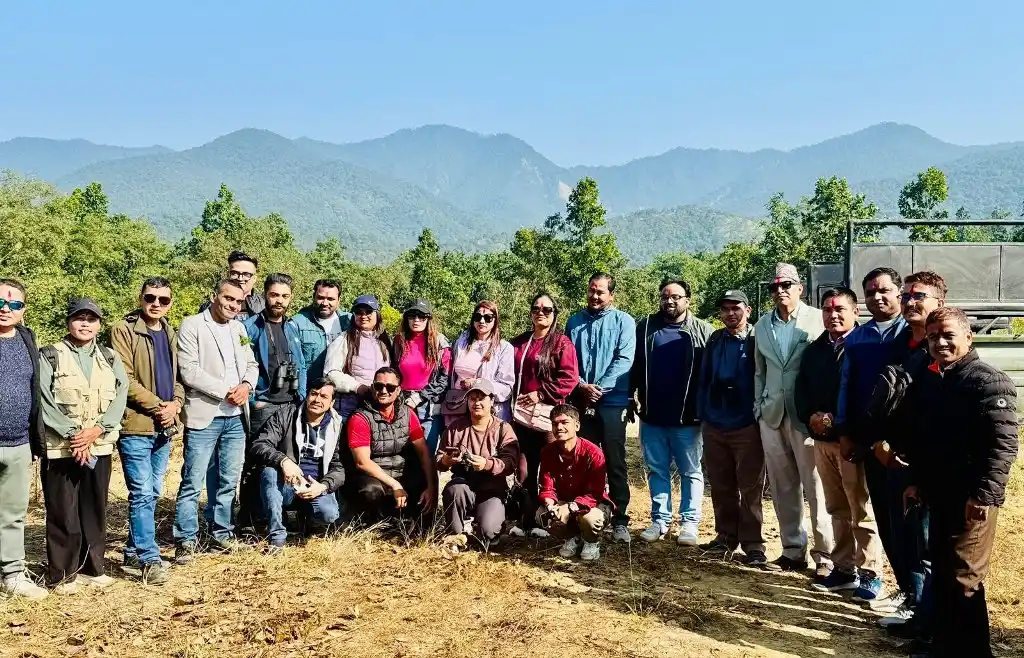बाँके राष्ट्रिय निकुञ्जमा पर्यटन प्रर्बद्धन गर्न जंगल सफारी Image