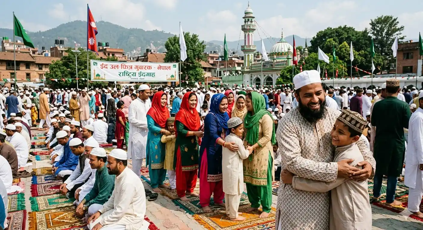 आज ईद उल फित्र पर्व मनाइँदै Image